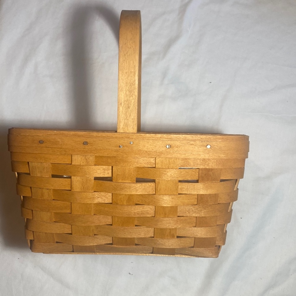 Longaberger Spring basket and plastic protector